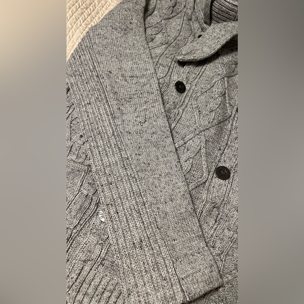 Vintage GUESS Double breasted cable sweater - Picture 8 of 15